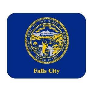   US State Flag   Falls City, Nebraska (NE) Mouse Pad 