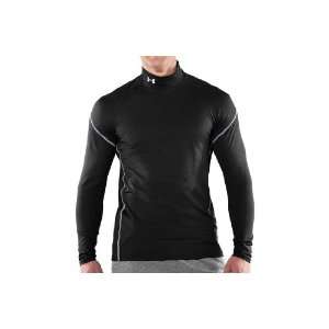  Mens ColdGear® Fitted Script II Mock Tops by Under Armour 