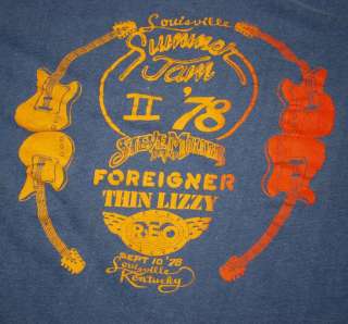 VTG LOUISVILLE SUMMER TOUR 78 FOREIGNER SHIRT 1978 M  