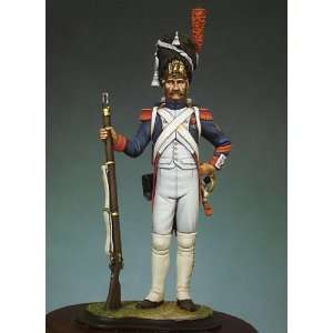    French Imperial Guard Grenadier (Unpainted Kit) Toys & Games
