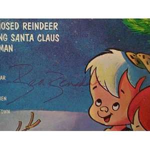 Flintstones LP Signed Autograph Jean Vanderpyl Bea Benadaret Hanna 