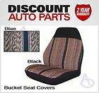 Seat Cover BUCKET UNIVERSAL ROUGH N READY BLACK FABRIC