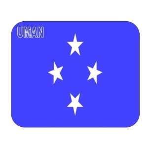 Micronesia, Uman Mouse Pad 