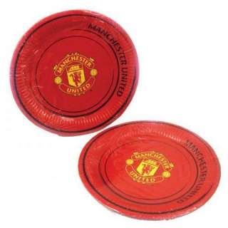Manchester United Football Club Party Plates x 8 £3.69