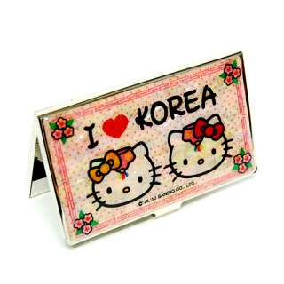 MOP Hello Kitty Ribbon Design Cute Business Credit Name Card Case 