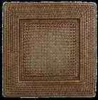 CASPARI Set of 2 Rattan 12 Square Dinner Plate Charger Paper Plate 