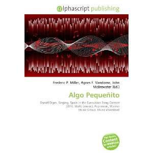  Algo Pequeñito (9786134034227) Books