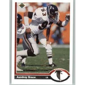  1991 Upper Deck #398 Aundray Bruce   Atlanta Falcons 