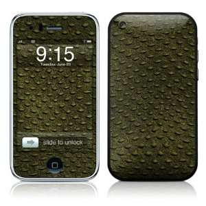 com Croc Skin Design Protector Skin Decal Sticker for Apple 3G iPhone 