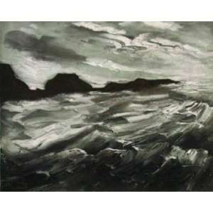  La Baie des Trepasses, 1949 by Maurice de Vlaminck, 13x10 