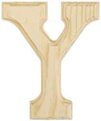 Wood Letter Crafts Unfinished Alphabet 6 LETTER  Y   