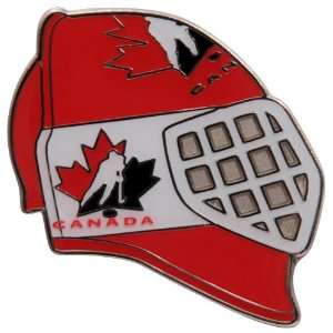  Team Canada Hockey Goalie Mask Pin