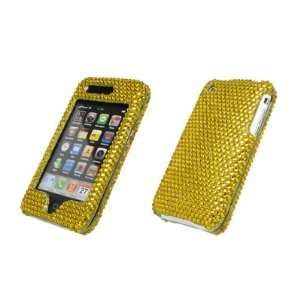 Premium Gold Bling Snap On Cover Hard Case Cell Phone Protector for 