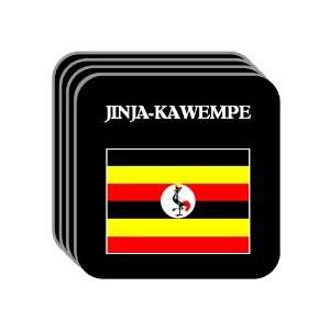 Uganda   JINJA KAWEMPE Set of 4 Mini Mousepad Coasters