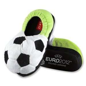  hidden UEFA Euro 2012 Childrens Slippers (Green) Sports 