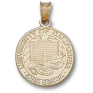  University of Ca Santa Barbara Seal Pendant (14kt) Sports 