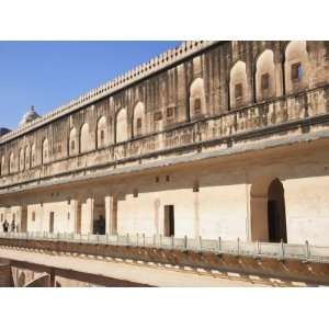 Architectual Detail, Amber Fort Palace, Jaipur, Rajasthan, India, Asia 
