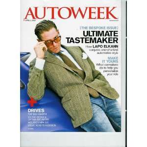  Autoweek Magazine   Ultimate Tastemaker  April2, 2012 