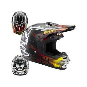  SHIFT 2010 Kids Revolt Off Road Motorcycle Helmet BLACK 