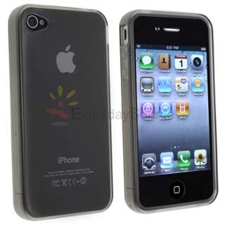   Rubber Gel Case Cover Skin Accessory For Apple iPhone 4G HD USA  