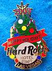 LAS VEGAS HOTEL STAFF XMAS TREE 09 Hard Rock Cafe PINS