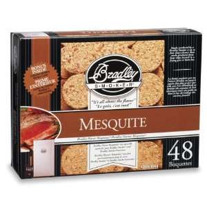  Bradley Smoker Bisquettes, Mesquite, 48 Pack Patio, Lawn 