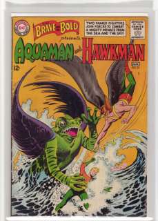 Brave and the Bold Comic #51 F  1963 64 Aquaman Hawkman  