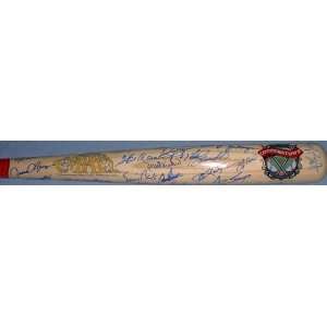  Hall of Fame Autographed Cooperstown Bat 