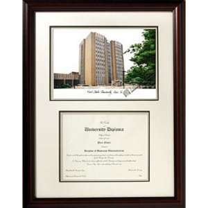  Kent State University Graduate 8 1/2 x 11 Frame Sports 