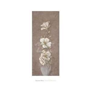     Graceful Blossoms   Artist Jennette Brice  Poster Size 32 X 14