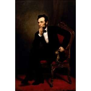  President Abraham Lincoln, by George Peter Alexander Healy 