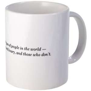    There are only 10 types of people Humor Mug by  