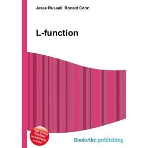  L function Ronald Cohn Jesse Russell Books
