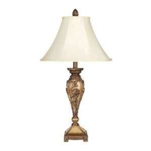  Lite Source CF4176 Yale Table Lamp, Aged Gold