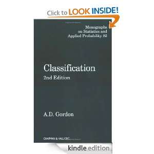 Classification, 2nd Edition (Chapman & Hall/CRC Monographs on 