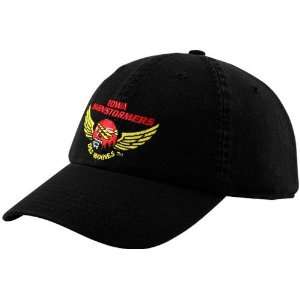  Iowa Barnstormers Black Official Washed Twill Adjustable 