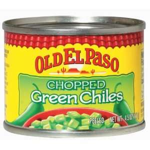 El Paso Peeled Green Chilies   24 Pack  Grocery & Gourmet 