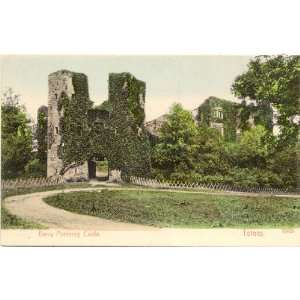   Postcard Exterior of Berry Pomeroy Castle   Berry Pomeroy England UK