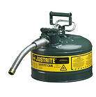 justrite 7225420 2 5 gallon type 2 green safety can wit $ 71 20 time 