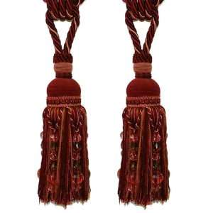  beaded tassel tie backs. Great with curtains, drapery or tapestries 