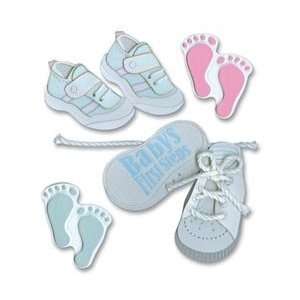  Boutique Themed Ornate Stickers Babys 1st Steps