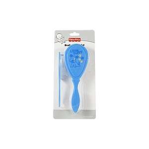  Brush & Comb Set Blue   Groom Your Babys Hair, 1 set 