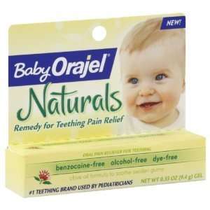 Baby Orajel Naturals Remedy for Teething Pain Relief 0.33 Oz (9.4 G 