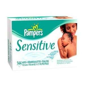    Pampers Sensitive Baby Wipes, 144 Wipes