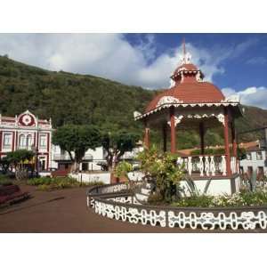  Bandstand in Municipal Gardens, Velas, Sao Jorge, Azores 