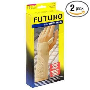  Futuro Splint Wrist Brace, Left Hand, Large, (7.5   9.0 in 