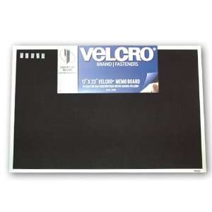  Velcro Black Loop Display Board with 5 Hook Clips, 17x23 