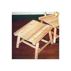  Hudson Footrest (White Cedar) (10W x 22D x 16H) Patio 