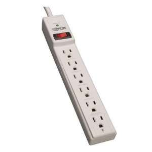   Surge Suppressor, 6 Outlet, 4ft Cord, 720 Joules