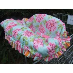  Summer Garden   Tuffet Too Shopping Cart Cover Baby